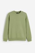 H&M Sweatshirt in Regular Fit Grün, Sweatshirts Größe XS. Farbe: Green