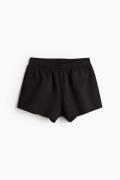 H&M Sweatshorts Schwarz in Größe XS. Farbe: Black