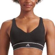 adidas BH 40GG Seamless Plunge Bra Schwarz Small Damen