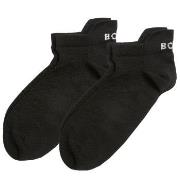 Björn Borg 2P Performance Solid Step Socks Schwarz Polyamid Gr 39/42