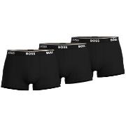 BOSS 6P Cotton Stretch Trunks Schwarz Baumwolle Small Herren