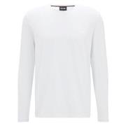 BOSS Mix and Match Long Sleeve Shirt Weiß Baumwolle Small Herren