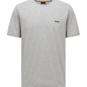 BOSS Mix and Match T-shirt With Logo Grau Baumwolle Small Herren