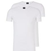 BOSS 2P Modern Round Neck T-shirt Weiß Baumwolle Small Herren
