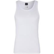 BOSS Original Tank Top Weiß Baumwolle Small Herren