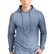 Bread and Boxers Organic Cotton Men Hooded Shirt Hellblau Small Herren