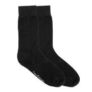 Bread and Boxers Socks 2P Schwarz Gr 40/46 Herren