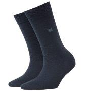 Burlington Bloomsbury Wool Sock Marine Gr 36/41 Damen