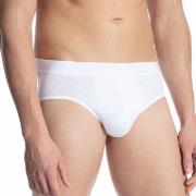 Calida Cotton Code Brief Weiß Baumwolle Small Herren