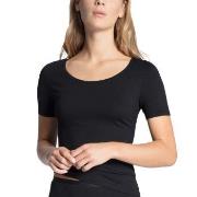 Calida Natural Comfort T-shirt Schwarz Baumwolle Small Damen