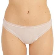 Calvin Klein Bottoms Up Refresh Thong Elfenbein Polyamid Small Damen