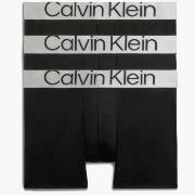 Calvin Klein 3P Boxer Brief Schwarz Polyester Small Herren