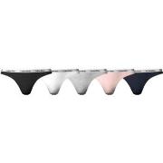 Calvin Klein 5P Carousel Cotton Classic Thongs Mixed Baumwolle Large D...