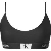 Calvin Klein BH CK96 Unlined Bralette Schwarz Baumwolle Small Damen