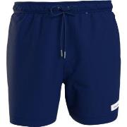 Calvin Klein Badehosen Core Solids Drawstring Swim Shorts Marine Polye...