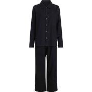 Calvin Klein Cotton Pyjama Schwarz Baumwolle Medium Damen