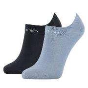 Calvin Klein 2P Leanne Coolmax Gripper Liner Socks Blau Strl 37/41 Dam...
