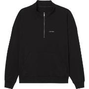 Calvin Klein Modern Cotton Lounge Q Zip Sweatshirt Schwarz Small Herre...