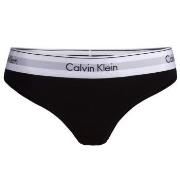 Calvin Klein Modern Cotton Plus Thong Schwarz XX-Large Damen