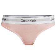 Calvin Klein 2P Modern Cotton Thong Hellrosa Small Damen