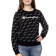 Champion Crewneck Sweatshirt Schwarz Medium Damen