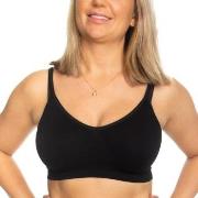 Decoy BH Bra Top Narrow Straps Schwarz Polyamid Small Damen