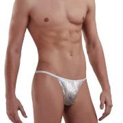 Doreanse Men G-string Silber Polyester Small Herren