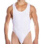 Doreanse Men String Body Weiß Small Herren