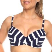 Femilet Indiana Bikini Top Moulded Weiß/Marine Polyamid C 70 Damen
