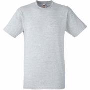 Fruit of the Loom Heavy Cotton T Graumelliert Baumwolle Medium Herren