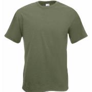 Fruit of the Loom Super Premium T Olive Baumwolle Medium Herren