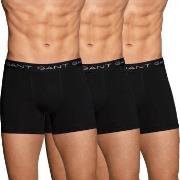 Gant 3P Cotton Stretch Boxer Schwarz Baumwolle Medium Herren