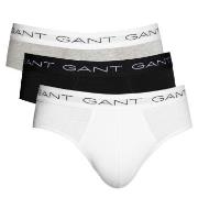 Gant 3P Cotton Stretch Briefs Schwarz/Weiß Baumwolle Medium Herren
