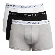 Gant 3P Essential Basic CS Trunks Grau/Schwarz Baumwolle Small Herren