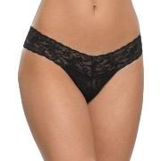 Hanky Panky 3P Low Rise Thong Schwarz Nylon One Size Damen