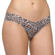 Hanky Panky Low Rise Thong Leopard Leopard Nylon One Size Damen