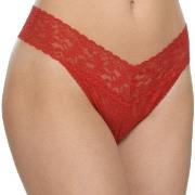 Hanky Panky Original Rise Thong Rot Nylon One Size Damen