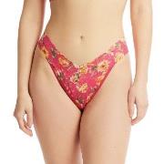 Hanky Panky 2P Printed Original Rise Thong Rosa geblümt Nylon One Size...