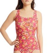 Hanky Panky 2P Signature Lace Print Classic Cami Rosa geblümt Nylon Sm...