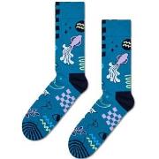 Happy Sock Zodiac Signs Aquarius Sock Blau Muster Gr 41/46
