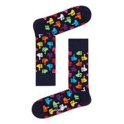 Happy Socks Thumbs Up Sock Blau Muster Baumwolle Gr 41/46