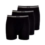 Jockey 3P Cotton Stretch Boxer Trunk Schwarz Baumwolle Small Herren