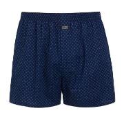 Jockey Woven Poplin Soft Boxer Shorts Dunkelblau Baumwolle Small Herre...