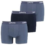 Levis 3P Back in Session Boxer Blau Baumwolle Small Herren