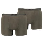 Levis 2P Tencel Boxer Brief Khaki Lyocell Small Herren