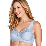 Miss Mary Broderie Anglais Soft Bra BH Blau B 80 Damen