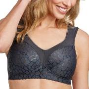 Miss Mary Lovely Jacquard Soft Bra BH Dunkelgrau B 80 Damen