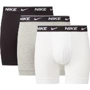 Nike 3P Everyday Essentials Cotton Stretch Boxer Schwarz/Grau Baumwoll...