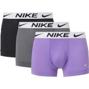 Nike 3P Everyday Essentials Micro Trunks Lila/Schwarz Polyester Medium...