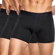 Panos Emporio 3P Base Bamboo Cotton Boxer Schwarz Small Herren